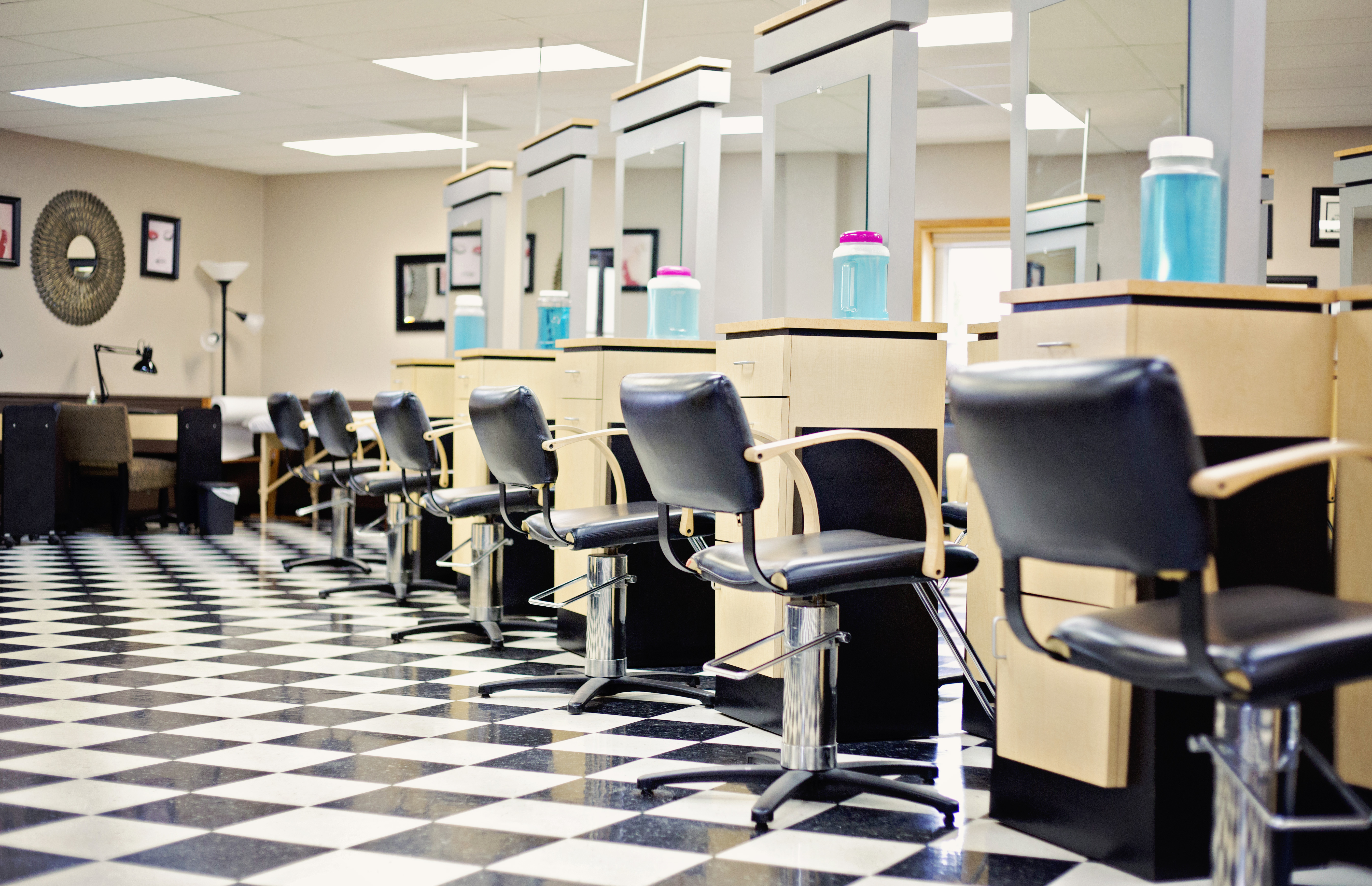 hair salon and cosmetology treatment